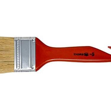 Imagem de Trincha Econômica Media Cerda Branca, Tigre 60696008, Laranja, 2"