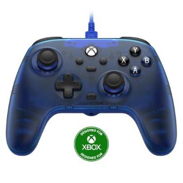 Imagem de GameSir T7 Controle com Fio para Xbox Series X|S, Xbox One e PC Windows 10/11, Hall Effect Anti-Drift, Gatilhos Magnéticos Precisos, Vibração Realista, Entrada P2 3,5mm, Plug and Play - Azul Escuro