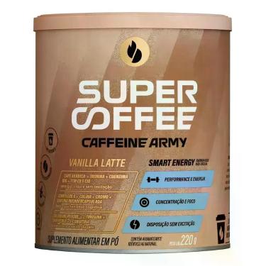 Imagem de Supercoffee Vanilla Latte - Classic Size (220g) - Caffeine A - Congrat