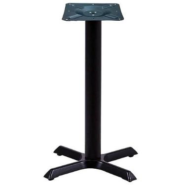 Imagem de Base De Mesa Preta Ferro Para Tampos De Até 100cm Or 2205