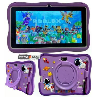 Imagem de Tablet Infantil Para Jogar o Jogo Roblox 7pol 6ram 128gb Wi-fi 5g COR: