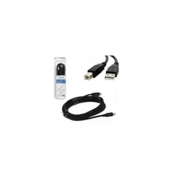 Imagem de Cabo Usb 2.0 A/b Para Impressora Cbx-u2ambm50 5m Exbom