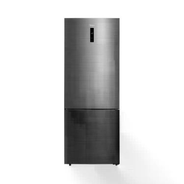 Imagem de Geladeira Midea Inverse Frost Free Inverter 435L Painel Digital LED MDRB593FGA463 Inox Bivolt