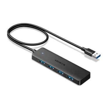 Imagem de Hub Usb 3.0 Ugreen 4 Portas Expansor Ultra Fino Notebook PC