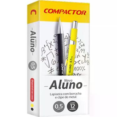 Imagem de Lapiseira 0.5MM Aluno 0.5 Metalica (7896572033576) - Compactor