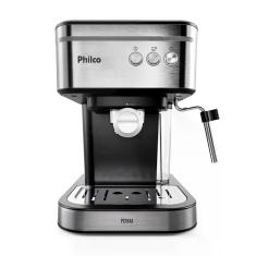 Cafeteira expresso pcf04a inox 20 bar de pressão philco 127v, INOX, 12 Cafeteira expresso pcf04a inox 20 bar de pressão philco 127v, INOX, 12
