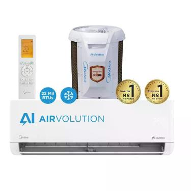 Imagem de Ar Condicionado Split Hi Wall Inverter Springer Midea AI Airvolution 22000 BTUS Frio 220V 42EFVCA22M5