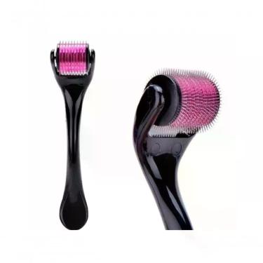 Imagem de Dermaroller 540 Agulhas Micro Skin Roller Tratamento Facial Renovação Celular e Colágeno 2.5MM
