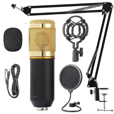 Imagem de Microfone Condensador BM800 Profissional Studio kit completo - Leboss