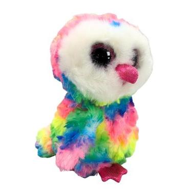 Imagem de Pelúcia Ty Plush Beanie Boos Coruja Ave Owen 15cm Original