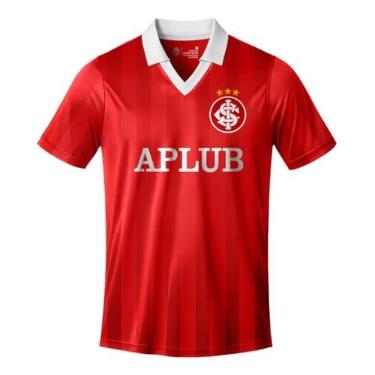 Imagem de Camiseta Internacional Retrô 1988 Masculina Betel Vermelho G