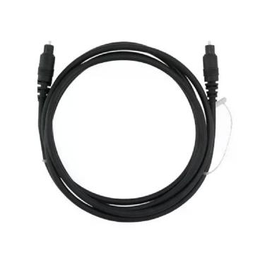 Imagem de Cabo Óptico Toslink Áudio Digital Tvs Home Ddv Blu-ray - 2 Metros - MX