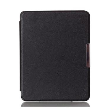 Imagem de Kepuch Custer Capas para Kobo Aura H2O Edition 1,Couro-PU Bolsas Estojos - Preto