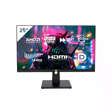 Imagem de Monitor Gamer Profissional FHD 144 Hz Haiz 24.5 IPS Displayport Taxa 0