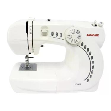 Imagem de Máquina de Costura 1000A Janome 6 Pontos Voltagem 220 Portátil Prática
