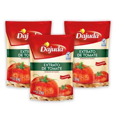 Imagem de 03Un Extrato De Tomate Concentrado DAjuda Para Receitas Pronto Para Us