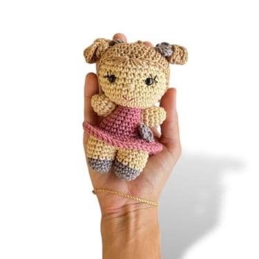 Imagem de Menina - Brinquedo - Lembrança de Maternidade - Amigurumi
