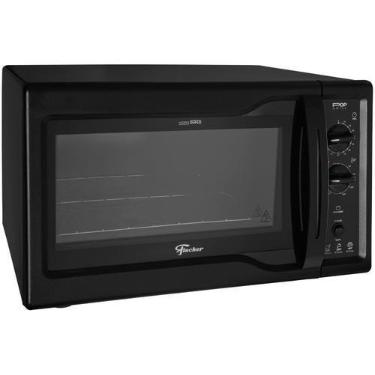 Imagem de Forno Elétrico Fischer Pop Grill Bancada 44L Preto 127V, Preto, 110V