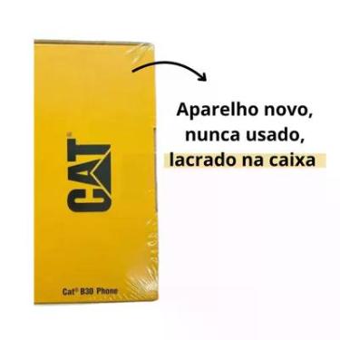 Imagem de Celular Cat B30 128mb Tela 2.4 4g 64mb Ram - Preto E Laranja Cor:preto
