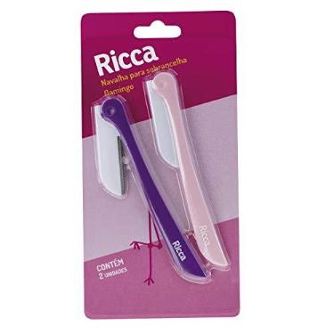 Imagem de Ricca Navalha Para Sobrancelha Flamingo