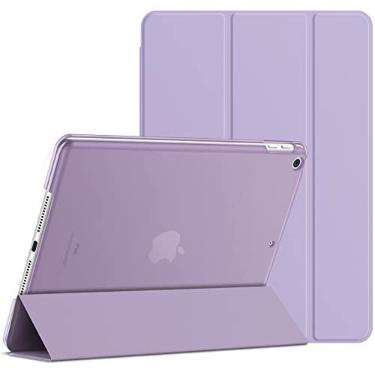 Imagem de JETech Capa Protetora para iPad 6.ª/5.ª Gen 9,7" (2018/2017), Luz Roxa