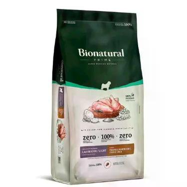 Imagem de Bionatural Prime Cães Raças Pequenas Light Castrados Frango 2,5kg Raçã