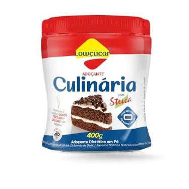 Imagem de Adocante Culinario Lowcucar Com Stevia Pote 400g