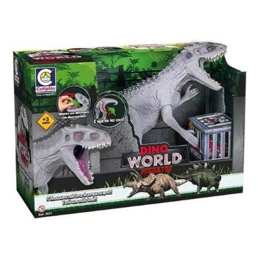 Imagem de Boneco Indominus Rex Dinossauro Predador - Cotiplás 2671 - Cotiplas