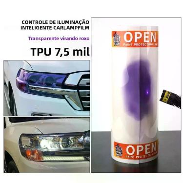 Imagem de Película Fotocrômica De TPU Para Faróis Com Controle Inteligente De Lu
