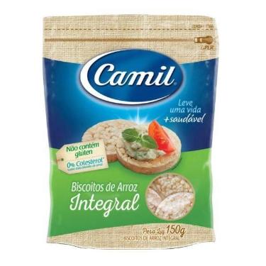 Imagem de Biscoito De Arroz Integral Camil 150g