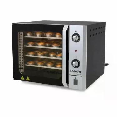 Imagem de Forno Convector Smart Basic Elétrico Venâncio 4 Esteiras Preto FCSB4E