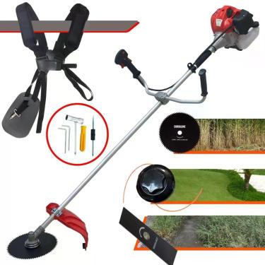 Imagem de Cortador De Grama CG430P-P Com Carretel E Faca 2P + Faca 80D