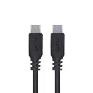 Imagem de Cabo Para Celular Smartphone Usb Tipo C 2.0 Para Usb Tipo C - Type C 2.0 1 Metro Preto - Pucp-01