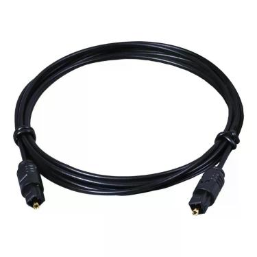 Imagem de Cabo de Áudio Óptico Toslink Aquário TSK20 Digital 2M para Soundbar Home Theater e TV Blu-ray