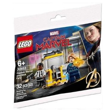 Imagem de Lego Marvel - Capitã Marvel E Nick Fury 30453 Polybag