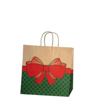Imagem de Kit 10 Sacola Modelo Presente De Natal 2025 Vários Tamanhos - DB, (291