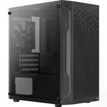 Imagem de Gabinete Gamer Aerocool Trinity Mini Preto Lateral Vidro
