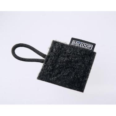 Imagem de Suporte para microfone de rádio portátil Mic Loop Micro, preto - THE M