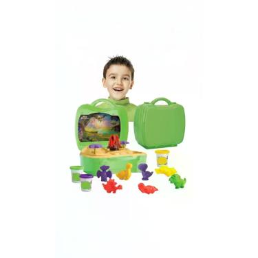 Imagem de Maleta de Dinossauro com Massinha e Forminhas - Congratulations Store