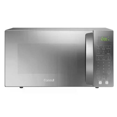 Imagem de Micro-ondas CMS46AR 32 Litros Tira Odor Opção Mute Consul, Cinza, 110V
