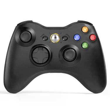 Imagem de Controle Sem Fio W&O Xbox 360 PC 2.4GHz Preto