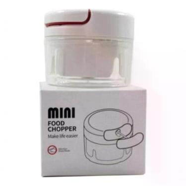 Imagem de Mini Triturador Manual De Alho Alimento Utensilio Cozinha