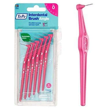 Imagem de TePe Ângulo de escova interdental, escova dentária angular para limpeza de
