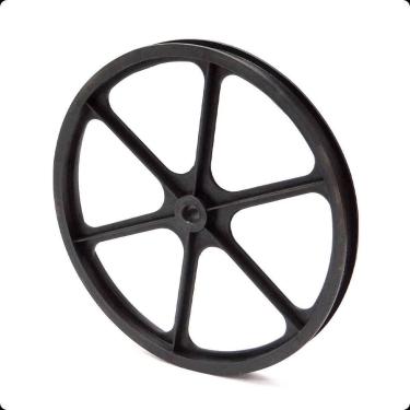 Imagem de Roda Transmissão Colormaq Tanquinho 242mm Plástica Resistente - PLASTI