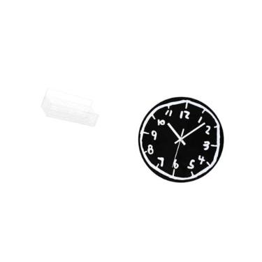 Imagem de Fenteer Relógio de Parede Minimalista Moderno em Acrílico, Ornamento, Arte Silenciosa, Relógio Decorativo para Cozinha Interna, Escritório, Sala de Jantar