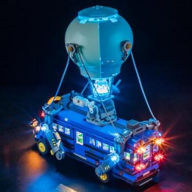 Imagem de Mililier LED Light Kit for Lego Battle Bus Fortnite 77073 Set, Compatible with Lego 77073 Building Blocks Model(Not Include Blocks Set)