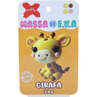 Imagem de Massa de EVA Criativa Girafa com 4 Cores 28G - Make+