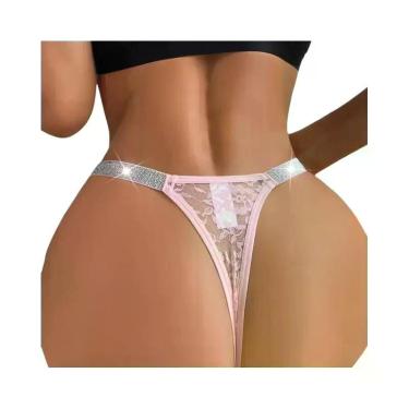 Imagem de Tanga De Renda Para Mulheres, Lingerie Sexy, Confortável E Macia, Calc