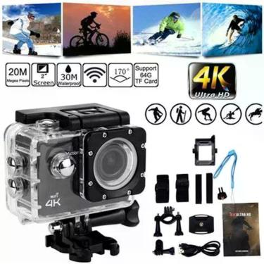 Imagem de Camera Aprova D\'\'agua Action Cam Sport Cam Full Hd 1080p Wi-fi