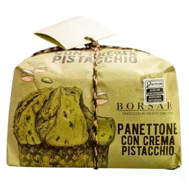Imagem de Panetone Recheado com Creme de Pistache Borsari - 1kg